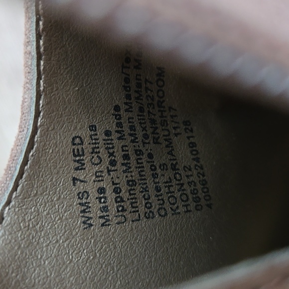 Sonoma Brown Heeled Shoes, Women's Size 7, Great Condition - Picture 9 of 10